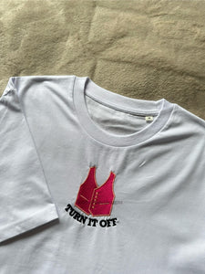 Turn It Off Book of Mormon Musical Unisex Embroidered T Shirt