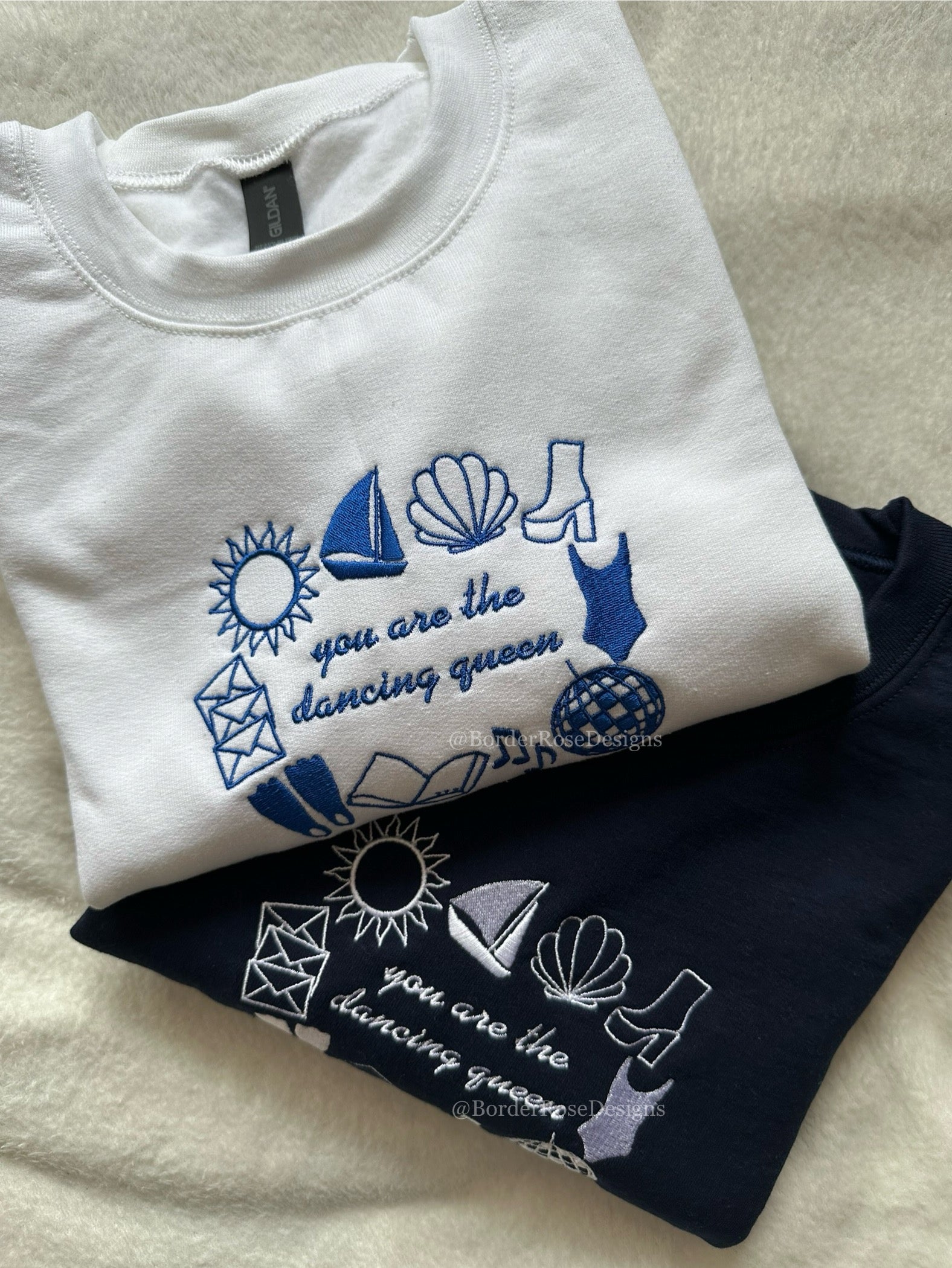 You Are The Dancing Queen Mamma Mia Unisex Embroidered Sweatshirt