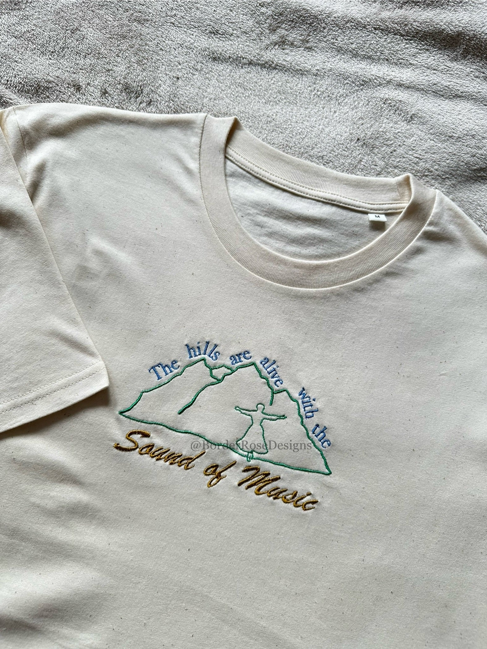 Sound of Music Unisex Embroidered T Shirt