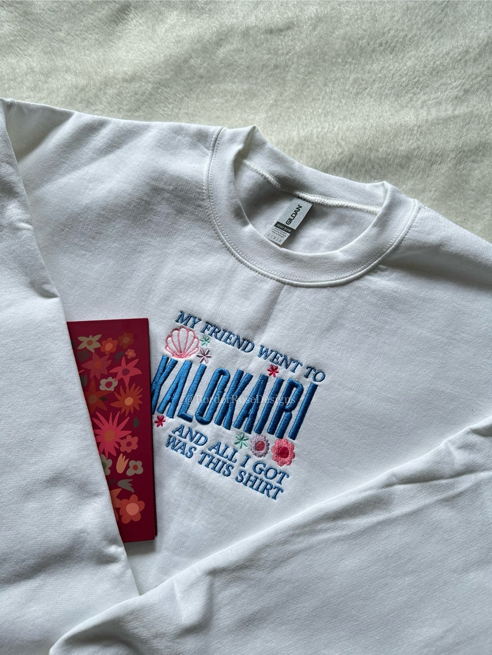 Kalokairi Souvenir Mamma Mia Unisex Embroidered Sweatshirt