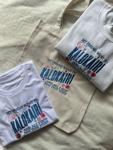 Kalokairi Souvenir Embroidered Tote Bag