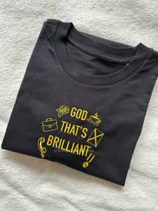 God That's Brilliant Operation Mincemeat Unisex Embroidered T Shirt