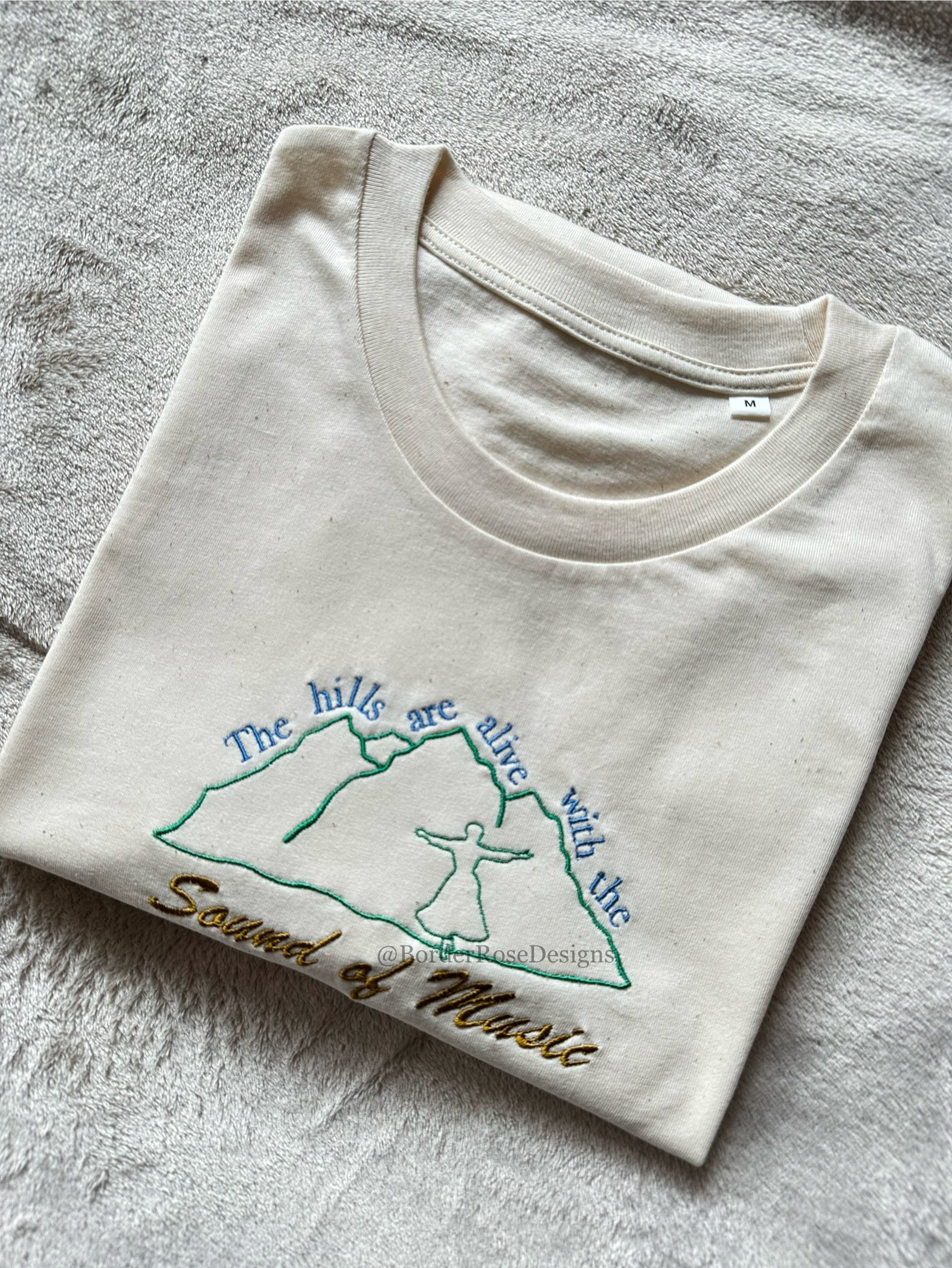 Sound of Music Unisex Embroidered T Shirt