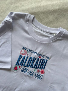 Kalokairi Souvenir Mamma Mia Unisex Embroidered T Shirt