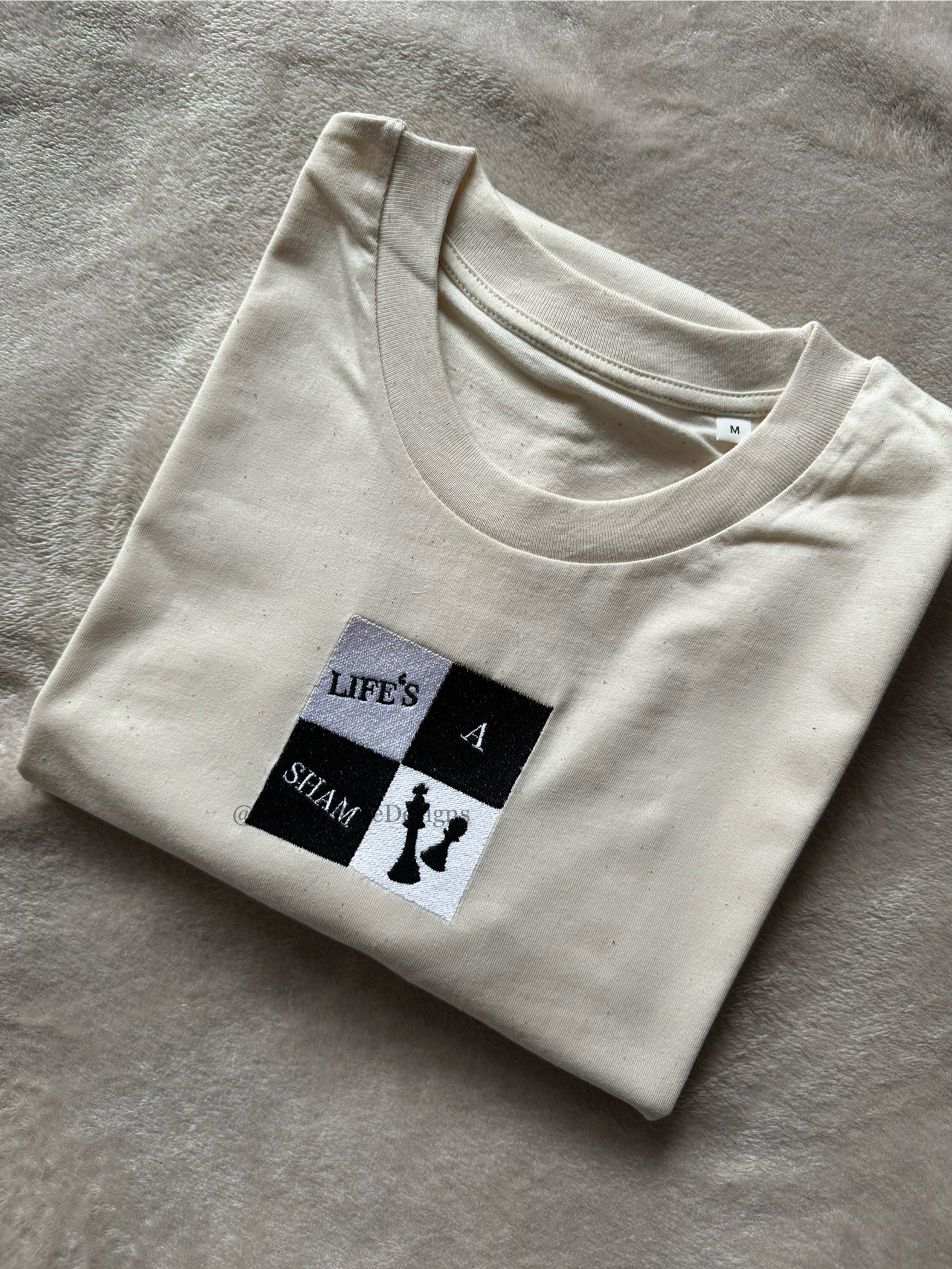 Life's A Sham Falsettos Unisex Embroidered T Shirt