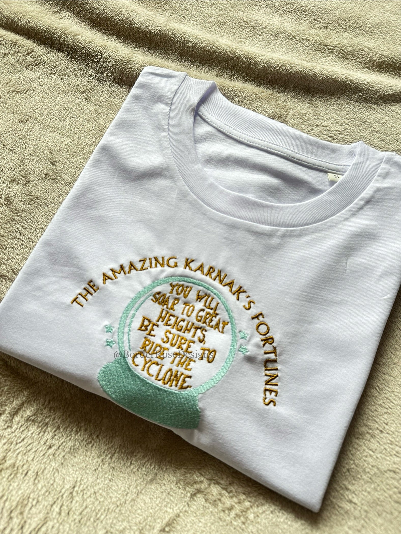 The Amazing Karnak Ride The Cyclone Unisex Embroidered T Shirt