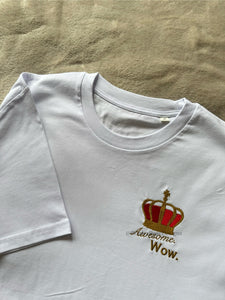 King George Hamilton Unisex Embroidered T Shirt