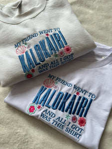 Kalokairi Souvenir Mamma Mia Unisex Embroidered T Shirt