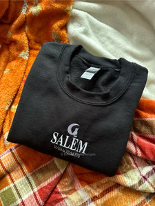 Salem Massachusetts Unisex Embroidered Sweatshirt