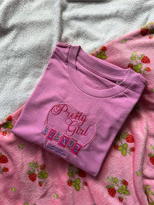 Pretty Girl Avenue House Tour Sabrina Carpenter Inspired Unisex Embroidered T Shirt