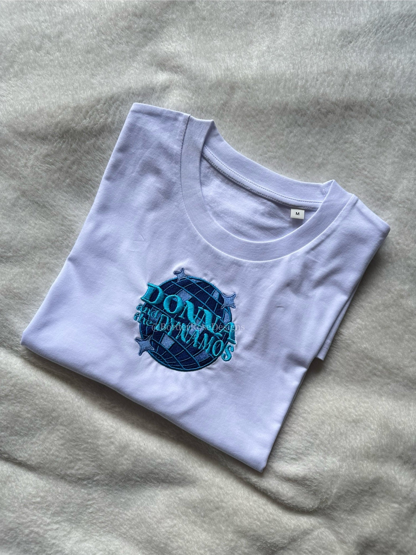 Donna and the Dynamos Mamma Mia Unisex Embroidered T Shirt