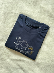 The Sun Will Rise Les Misérables Unisex Embroidered T Shirt