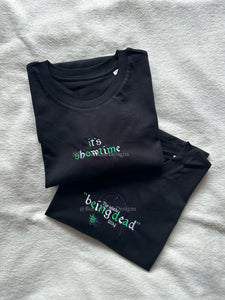 It's Showtime Beetlejuice Unisex Embroidered T Shirt