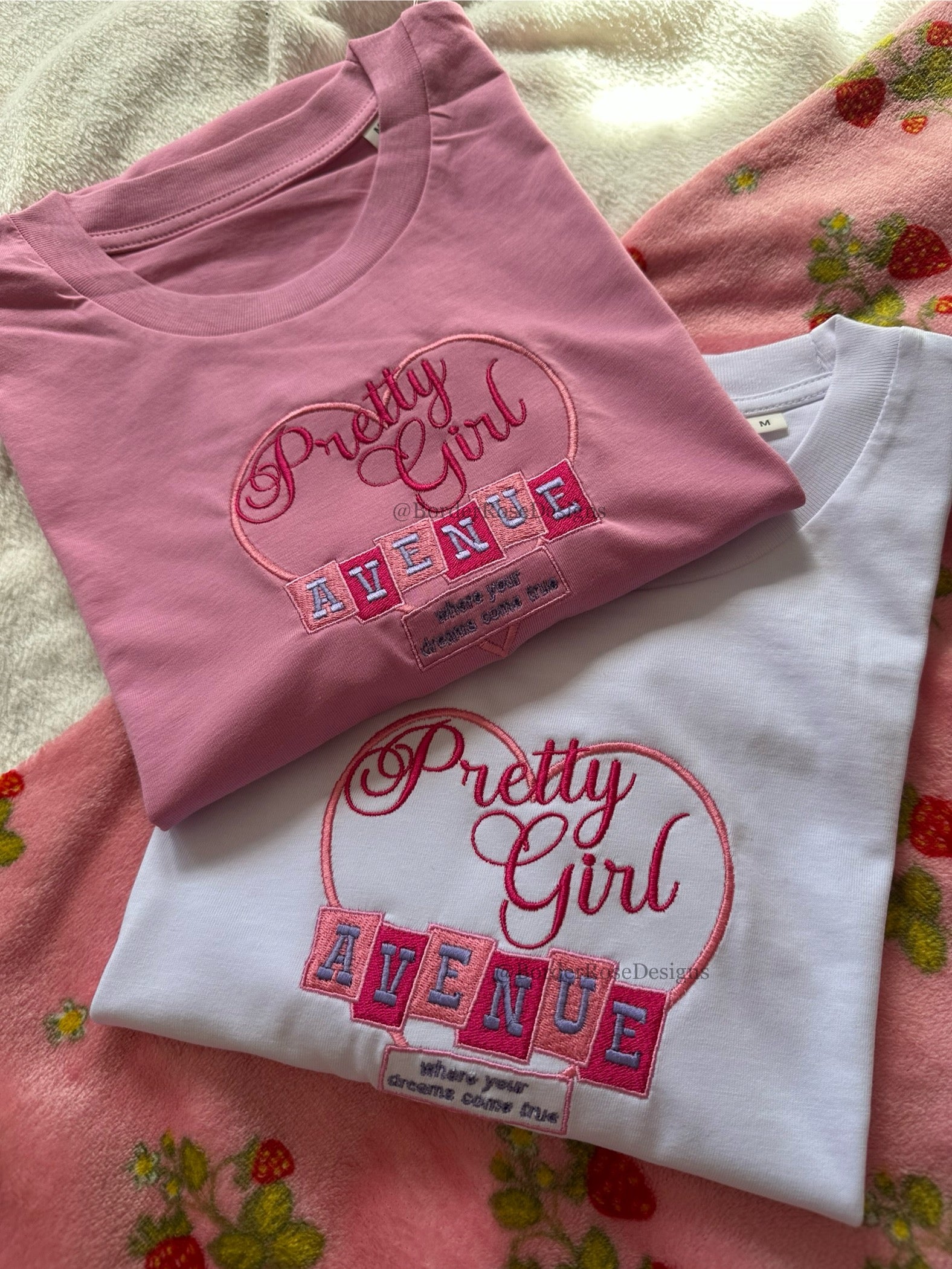Pretty Girl Avenue House Tour Sabrina Carpenter Inspired Unisex Embroidered T Shirt