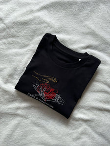 Hades & Persephone Hadestown Unisex Embroidered T Shirt