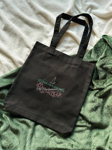 Flying Free Wicked Embroidered Tote Bag