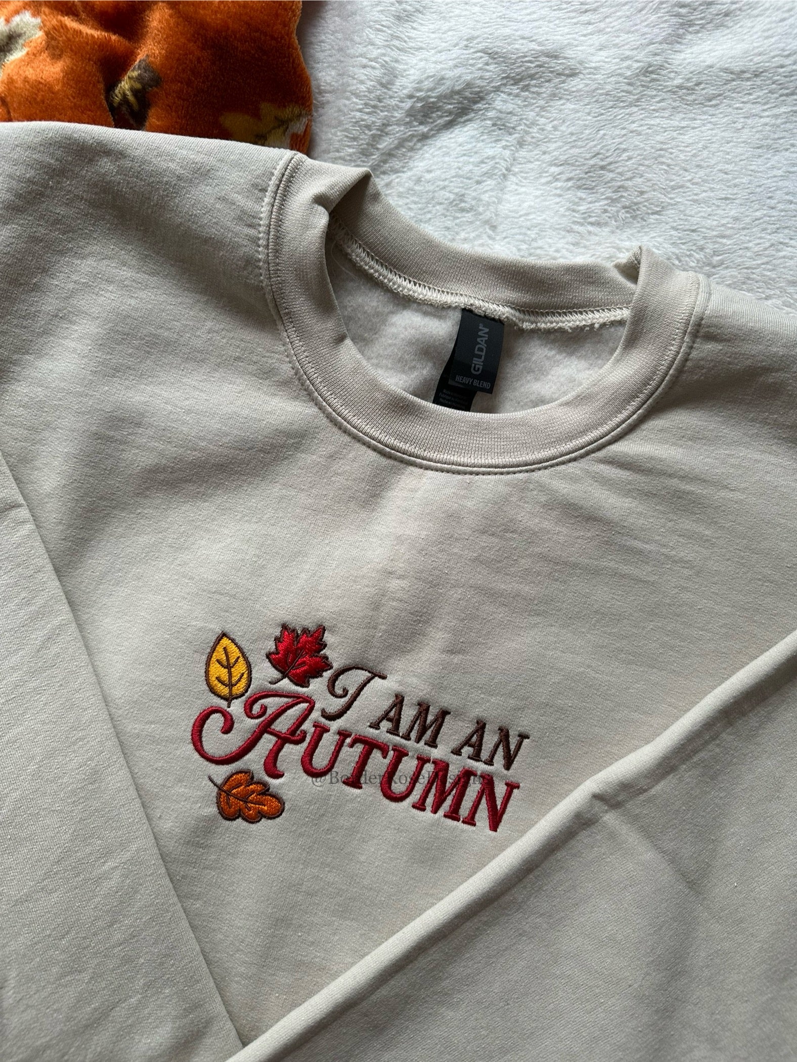 I Am An Autumn Gilmore Girls Unisex Embroidered Sweatshirt