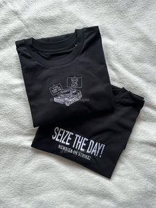 Stare Down The Odds Paper Stack Newsies Unisex Embroidered T Shirt
