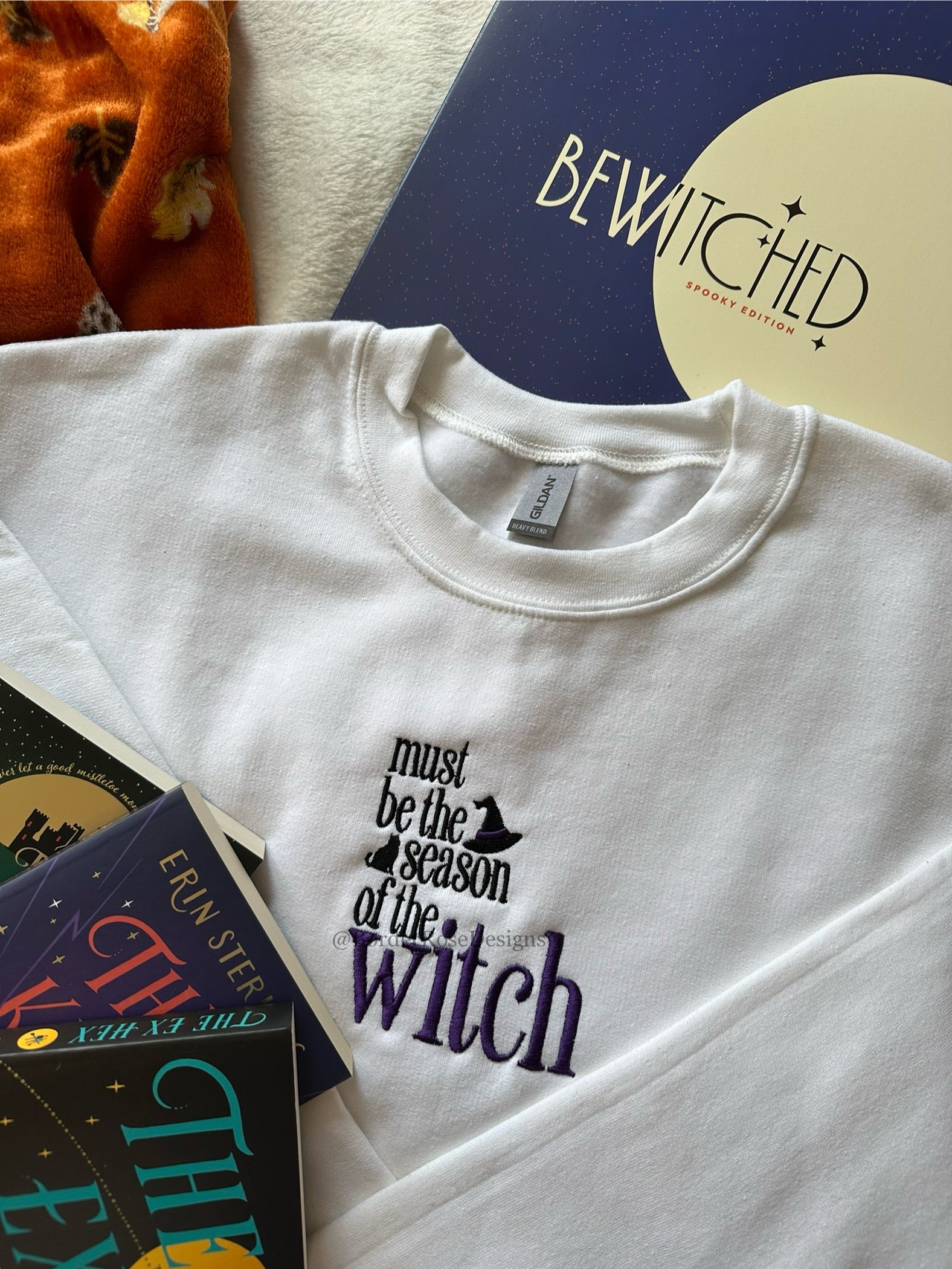 Season of the Witch Unisex Embroidered Sweatshirt