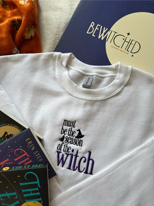 Season of the Witch Unisex Embroidered Sweatshirt