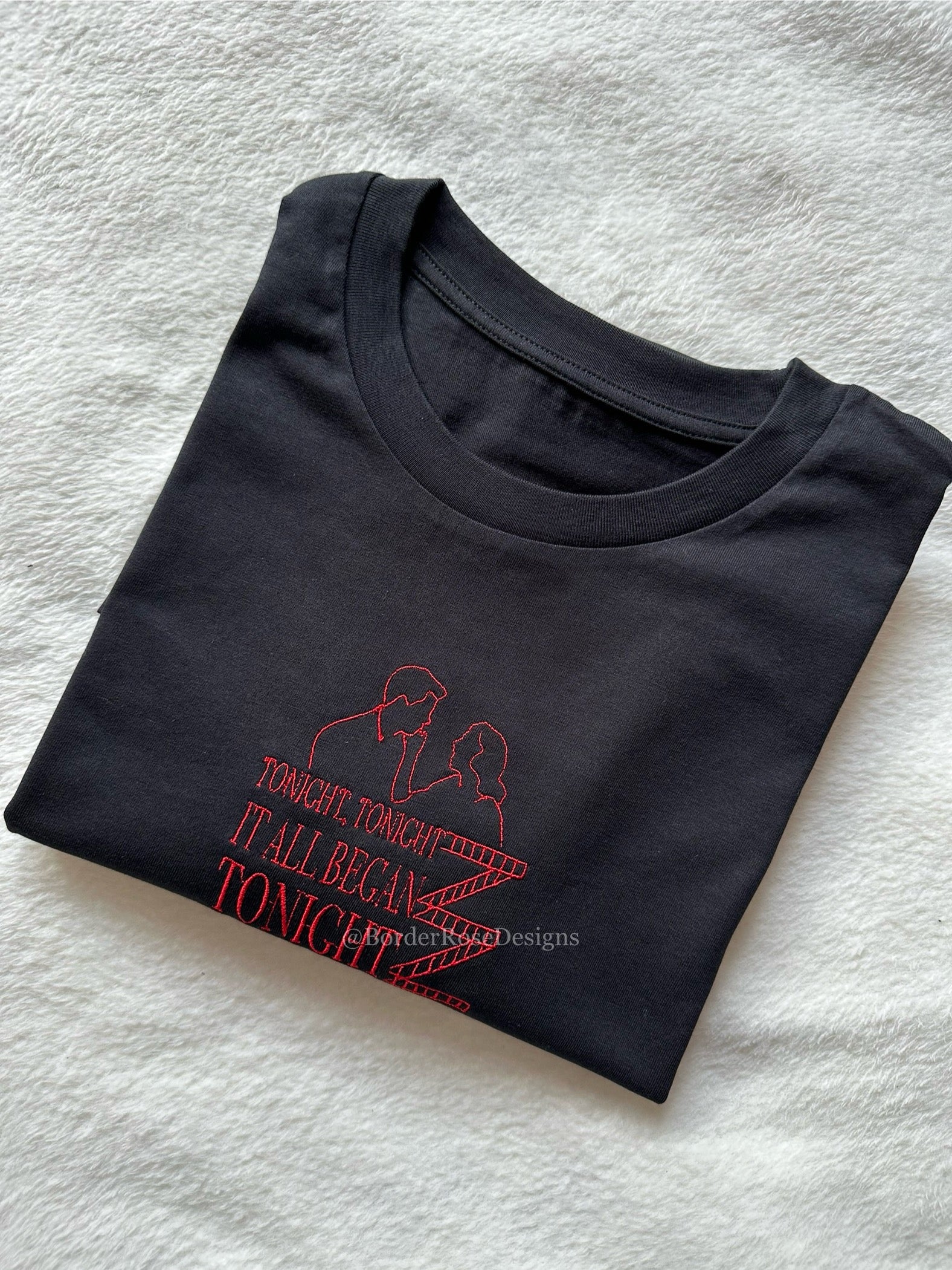 West Side Story Tonight Unisex Embroidered T Shirt