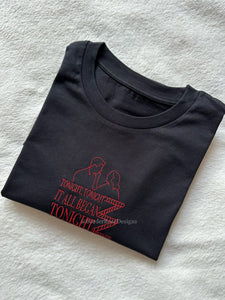 West Side Story Tonight Unisex Embroidered T Shirt