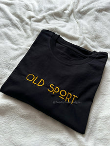 Old Sport The Great Gatsby Unisex Embroidered T Shirt