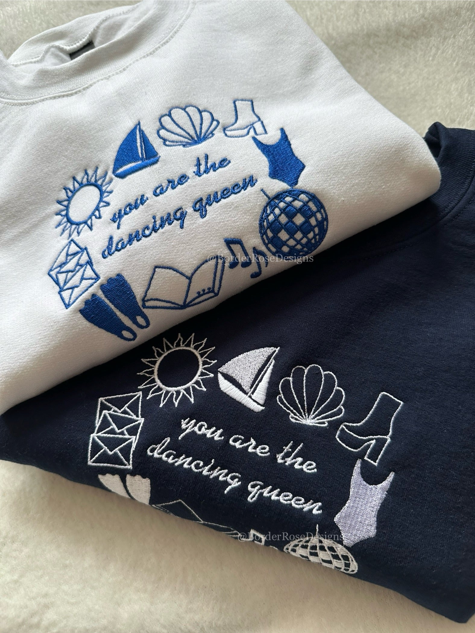 You Are The Dancing Queen Mamma Mia Unisex Embroidered Sweatshirt
