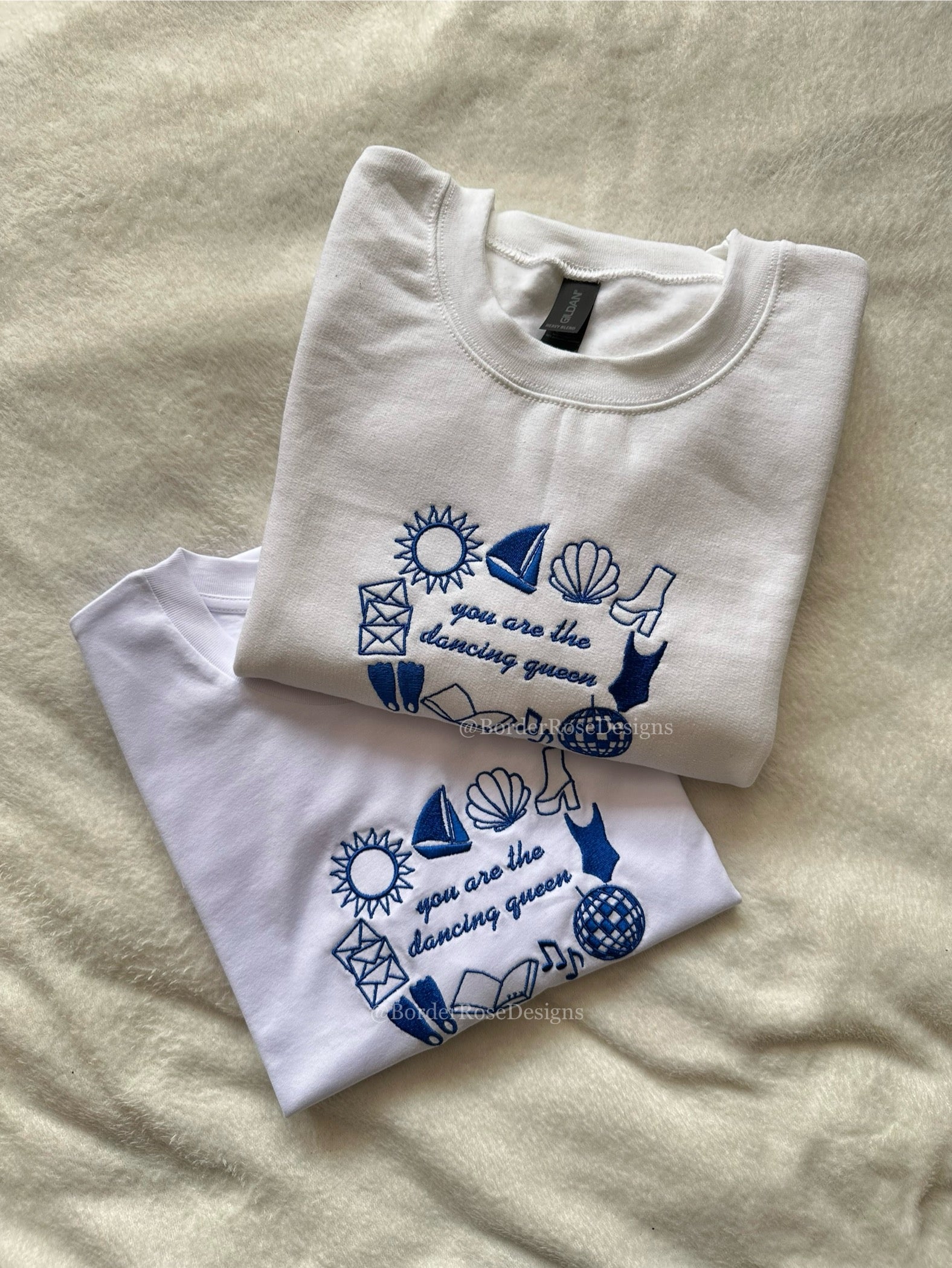 You Are The Dancing Queen Mamma Mia Unisex Embroidered Sweatshirt
