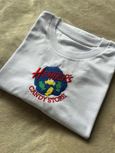 Candy Store Heathers Unisex Embroidered T Shirt
