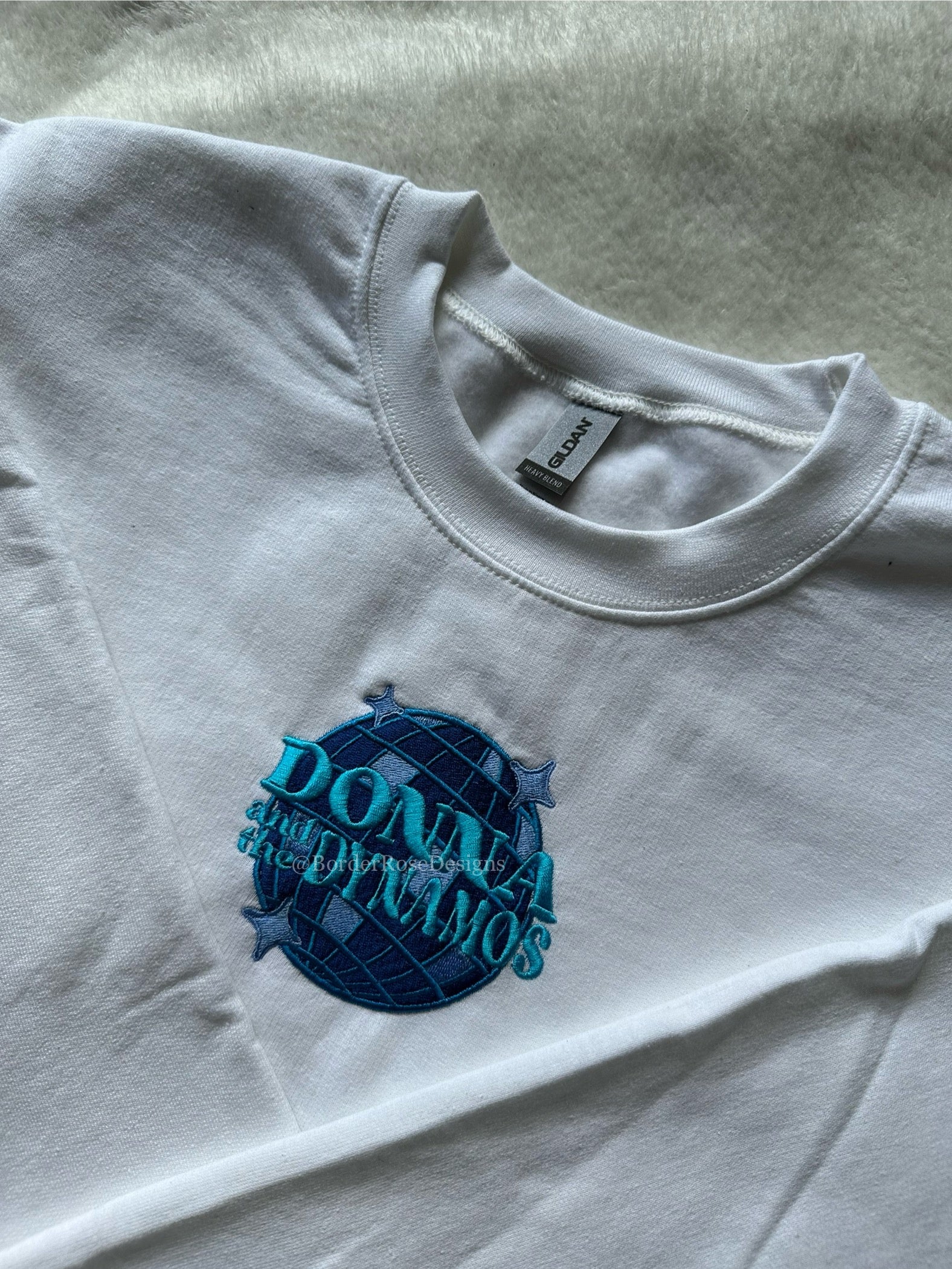 Donna and the Dynamos Mamma Mia Unisex Embroidered Sweatshirt
