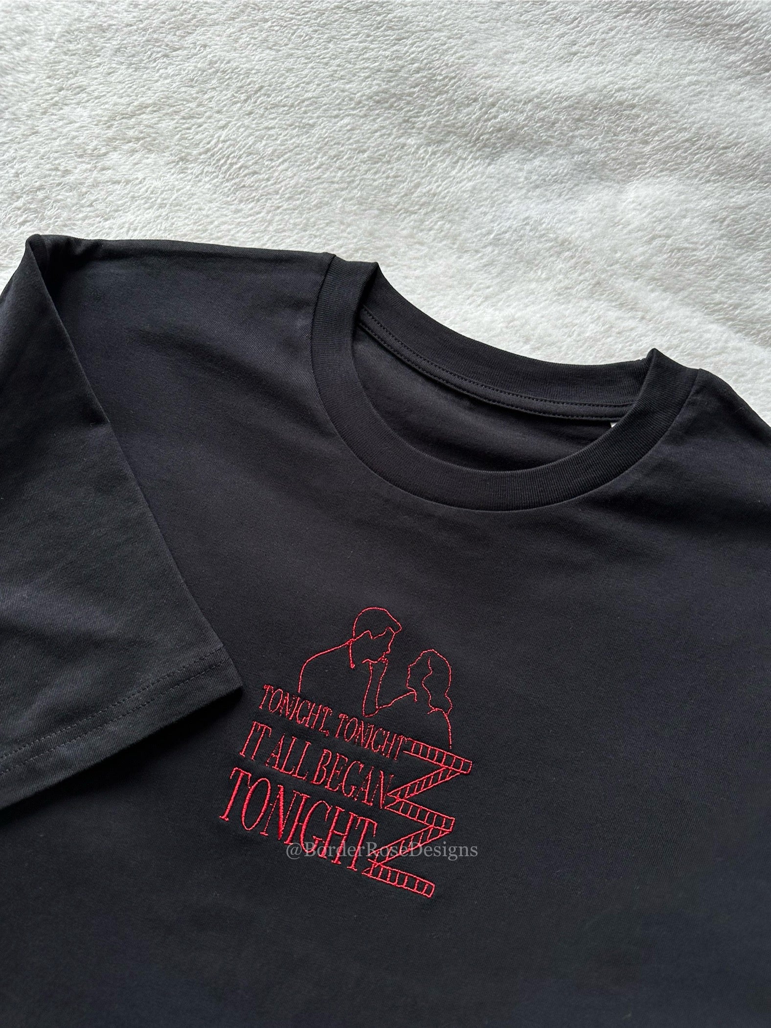 West Side Story Tonight Unisex Embroidered T Shirt