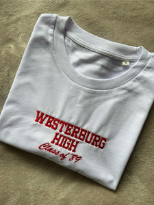 Westerburg High Heathers Unisex Embroidered T Shirt