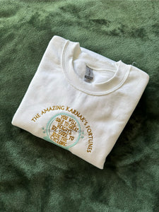The Amazing Karnak Ride The Cyclone Unisex Embroidered Sweatshirt
