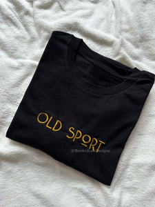 Old Sport The Great Gatsby Unisex Embroidered T Shirt