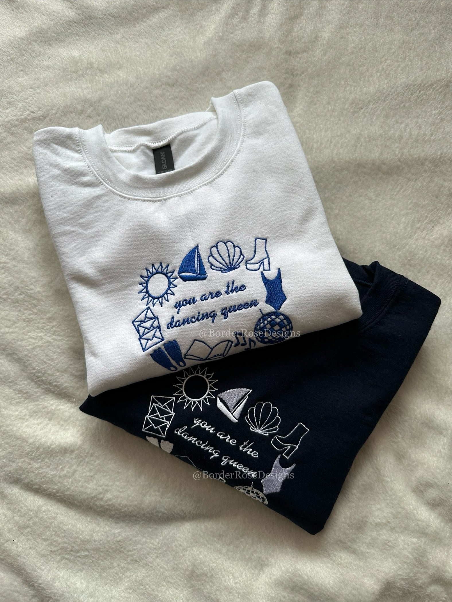 You Are The Dancing Queen Mamma Mia Unisex Embroidered Sweatshirt