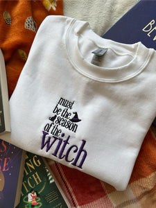 Season of the Witch Unisex Embroidered Sweatshirt