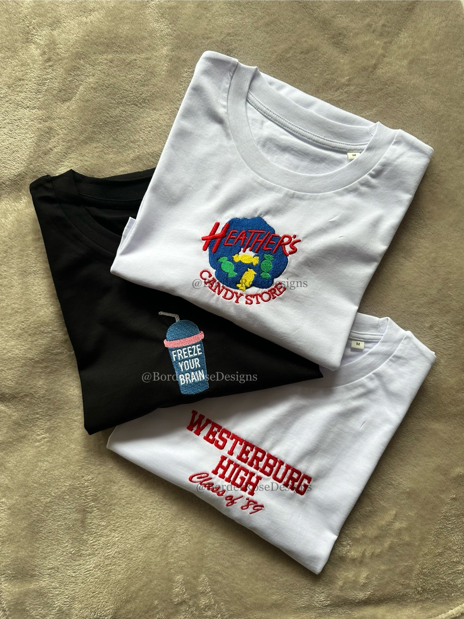 Westerburg High Heathers Unisex Embroidered T Shirt