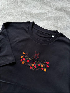 Come What May Moulin Rouge Unisex Embroidered T Shirt