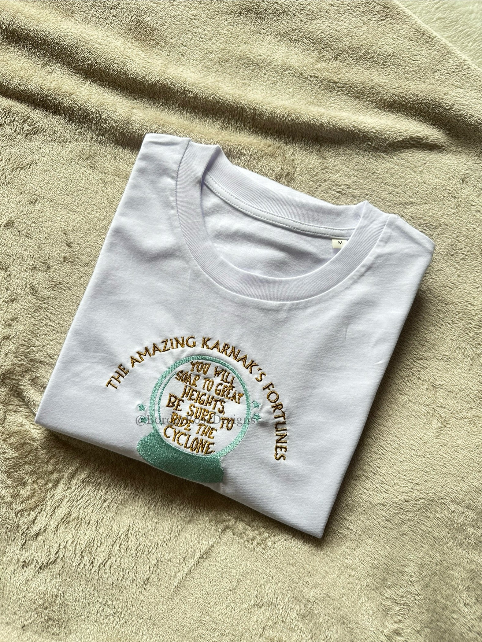 The Amazing Karnak Ride The Cyclone Unisex Embroidered T Shirt