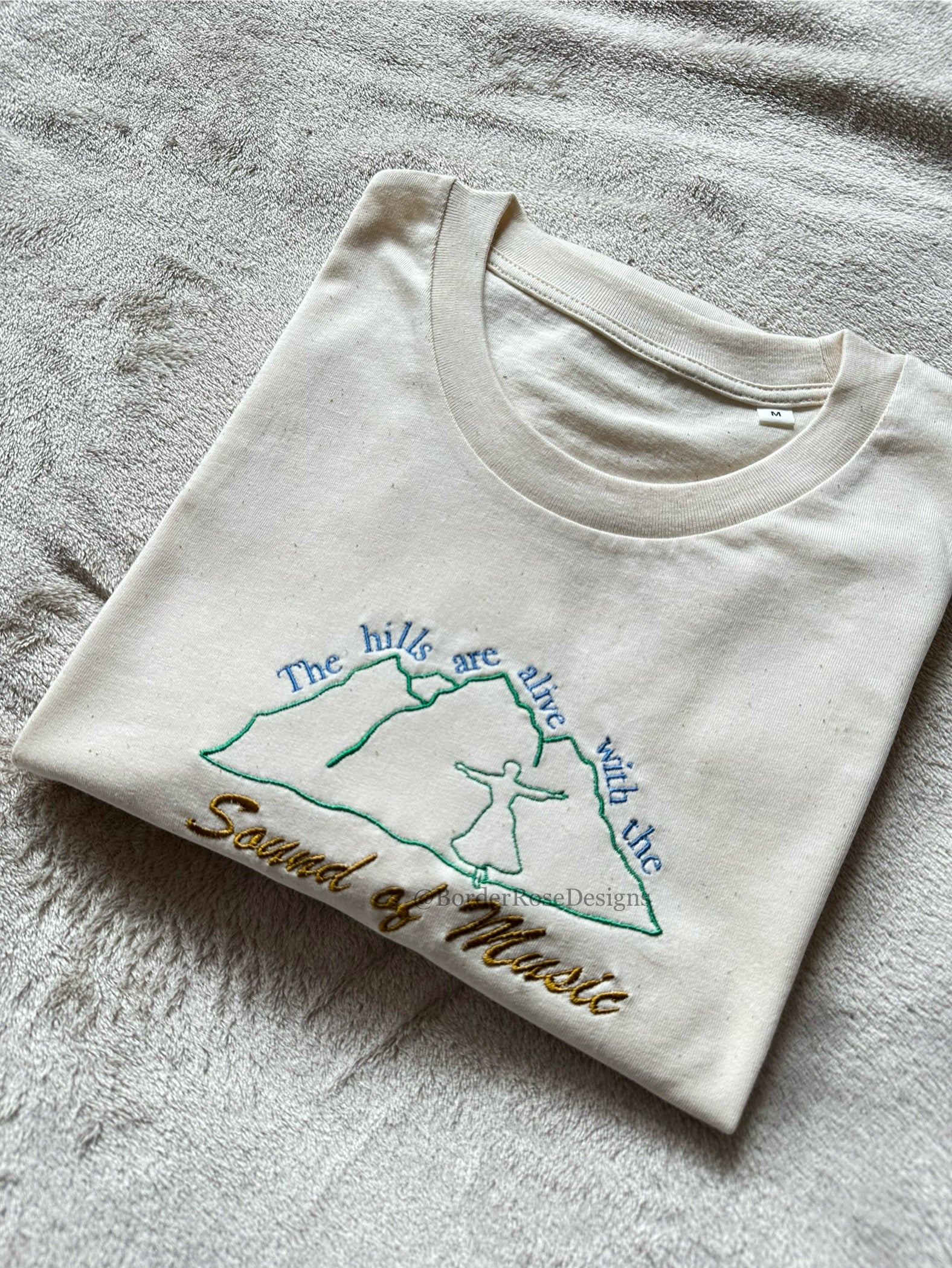 Sound of Music Unisex Embroidered T Shirt
