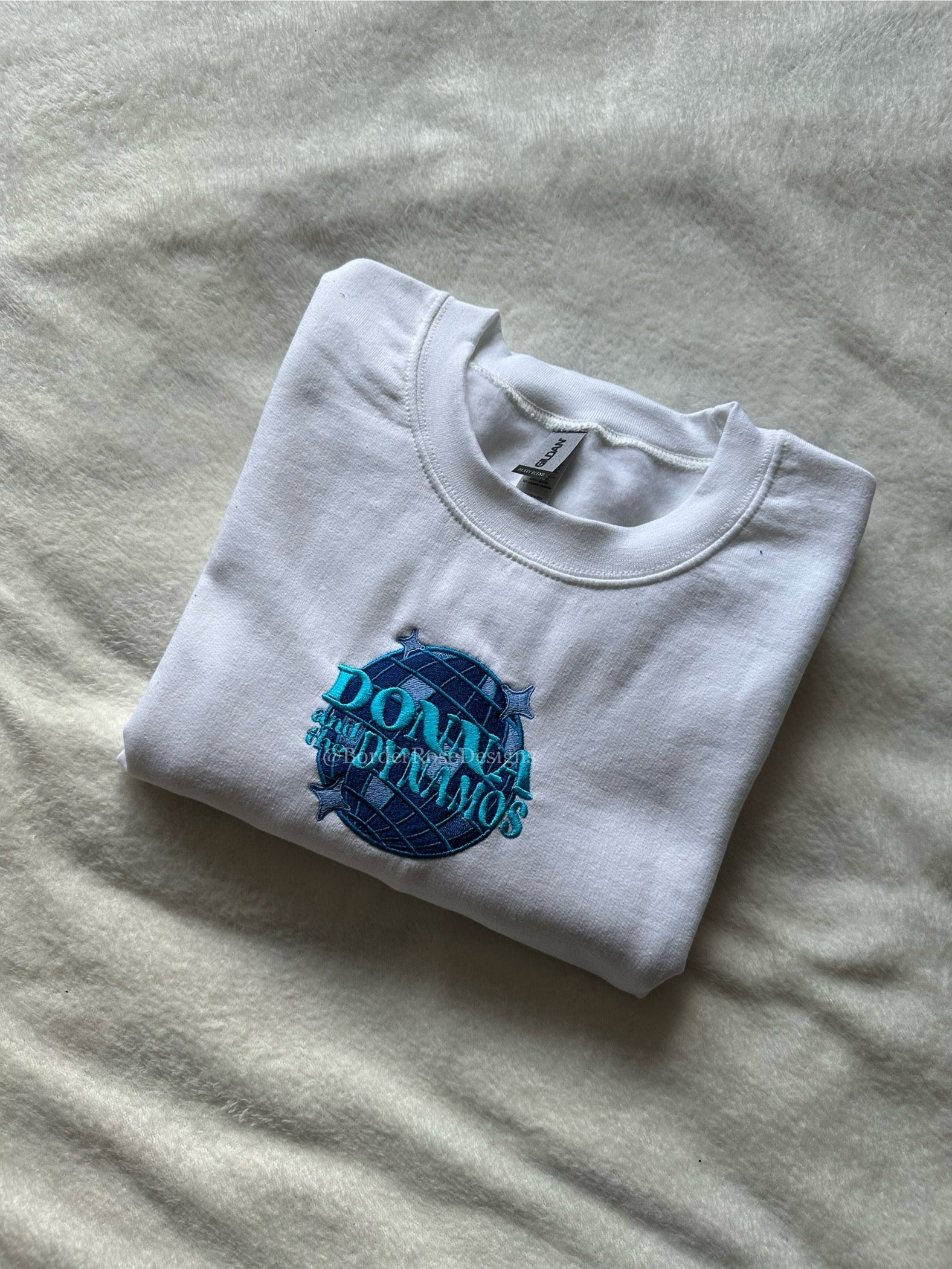 Donna and the Dynamos Mamma Mia Unisex Embroidered Sweatshirt
