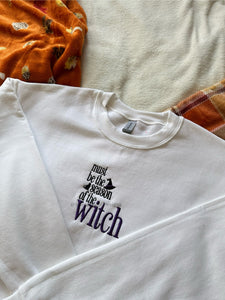 Season of the Witch Unisex Embroidered Sweatshirt