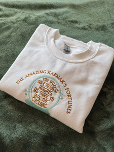 The Amazing Karnak Ride The Cyclone Unisex Embroidered Sweatshirt