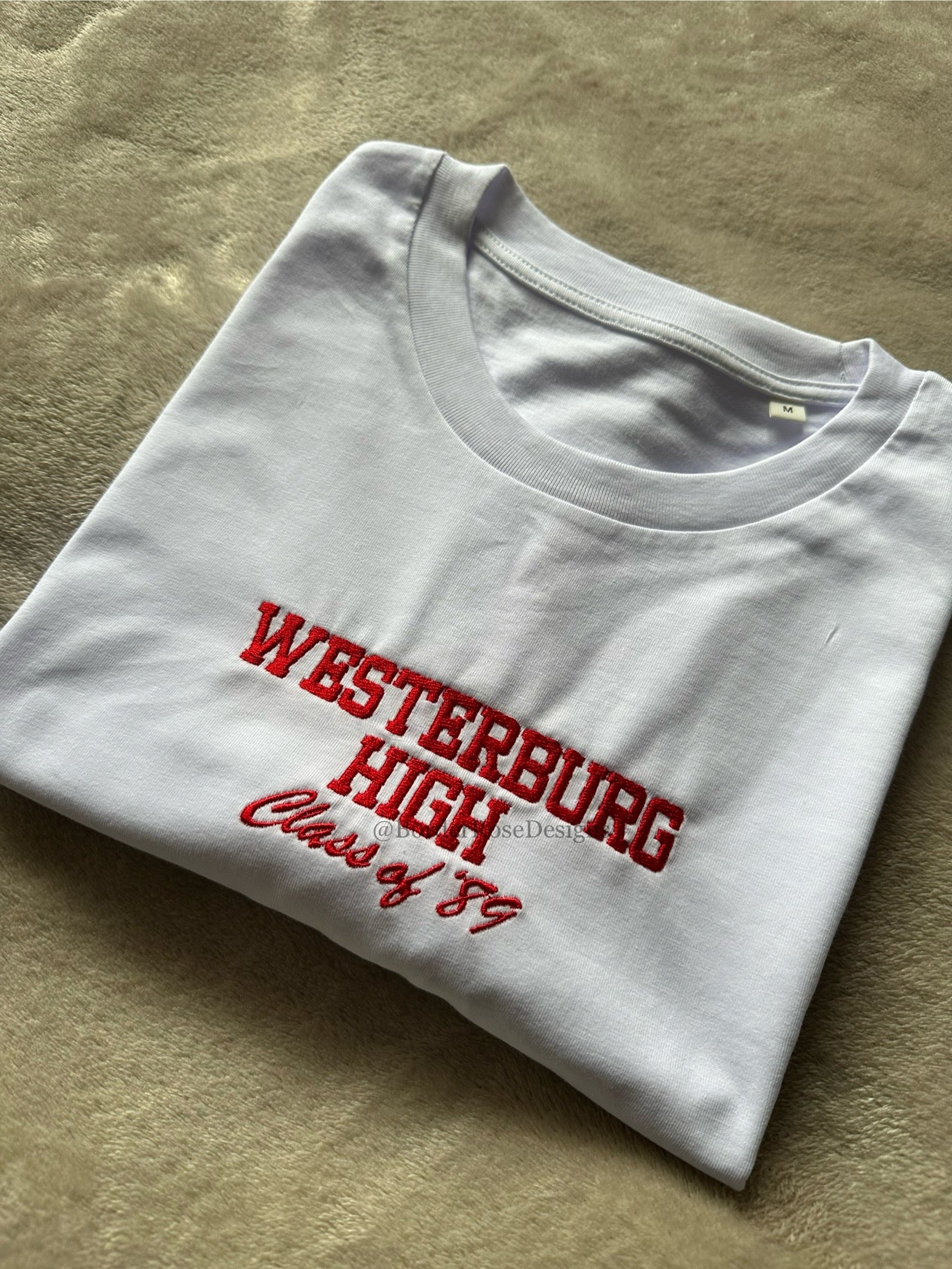 Westerburg High Heathers Unisex Embroidered T Shirt
