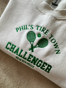 Phil's Tire Town Challengers Unisex Embroidered Sweatshirt