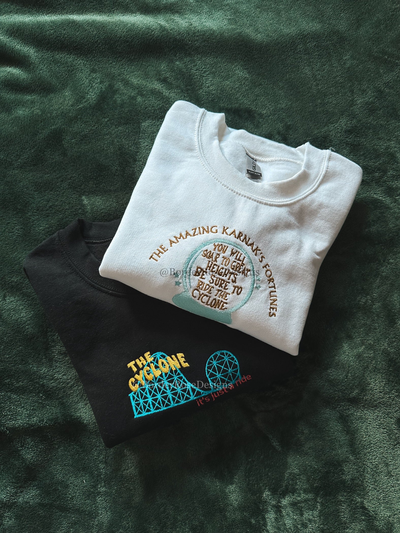 The Amazing Karnak Ride The Cyclone Unisex Embroidered Sweatshirt