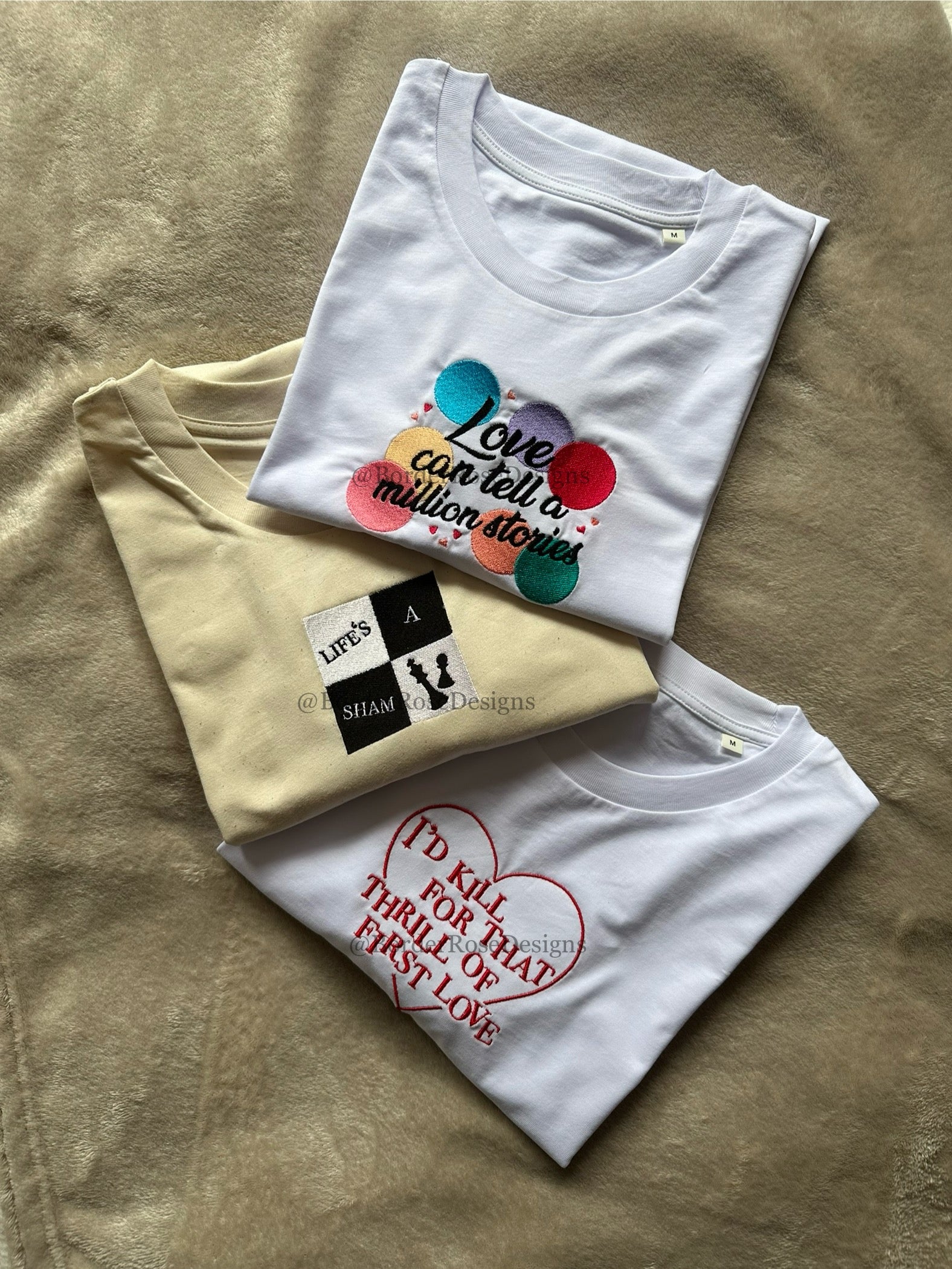 Thrill Of First Love Falsettos Unisex Embroidered T Shirt
