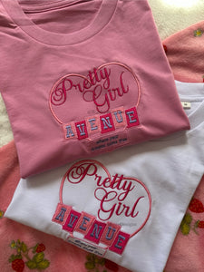 Pretty Girl Avenue House Tour Sabrina Carpenter Inspired Unisex Embroidered T Shirt