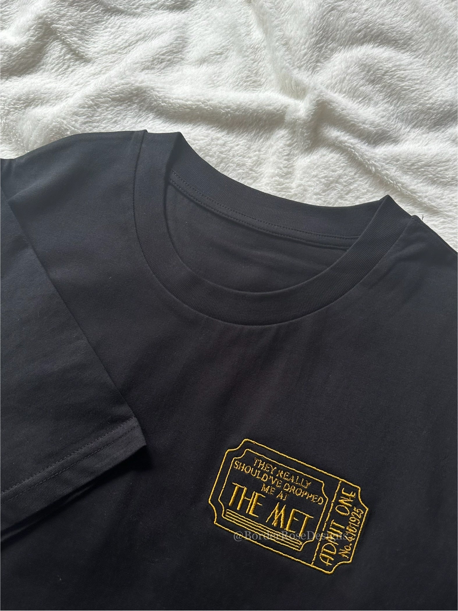 The Met The Great Gatsby Unisex Embroidered T Shirt